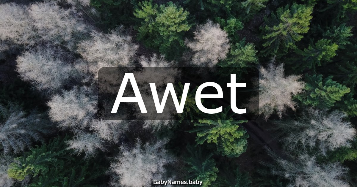 Awet