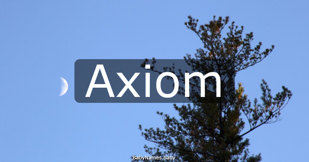 Axiom