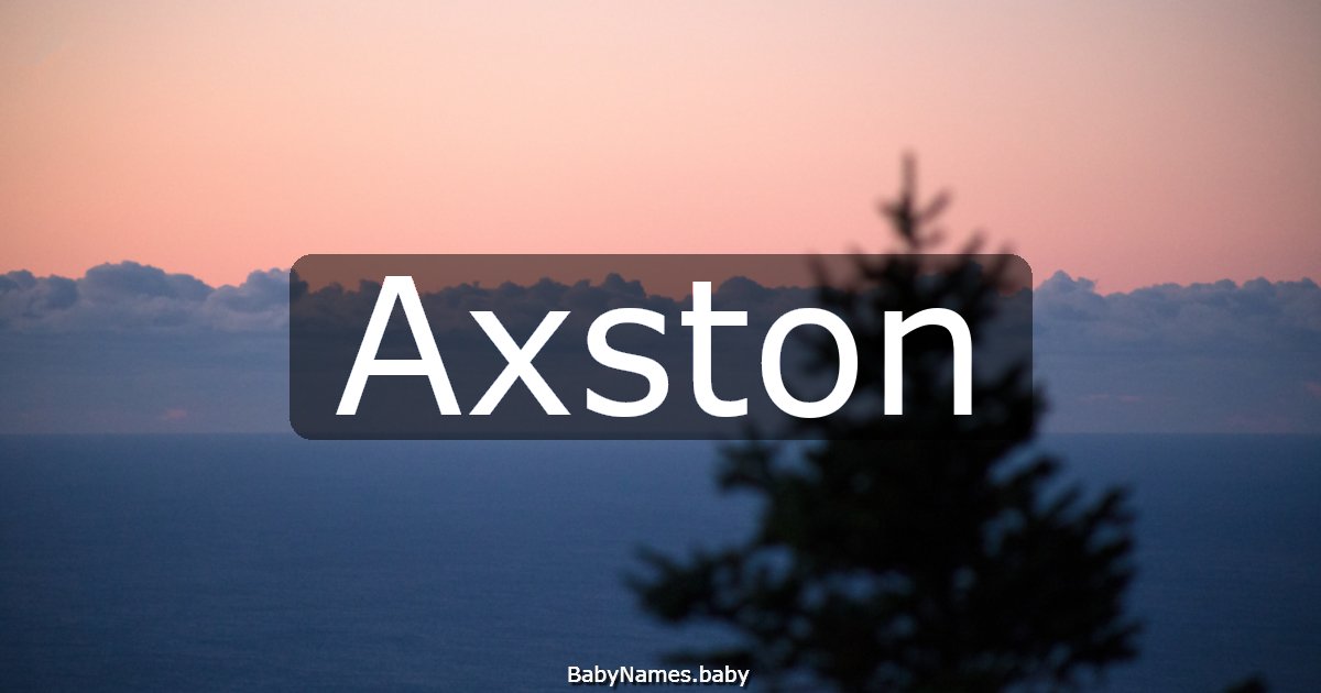 Axston