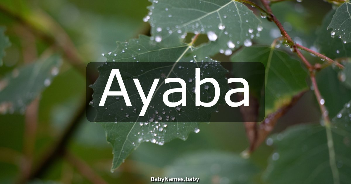 Ayaba
