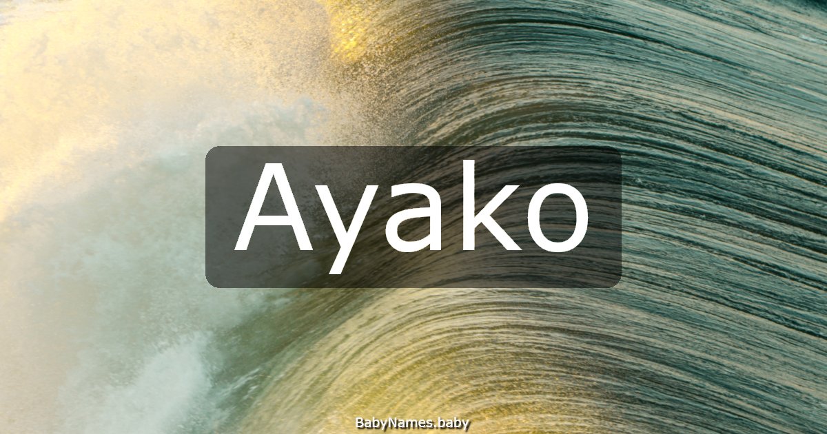 Ayako