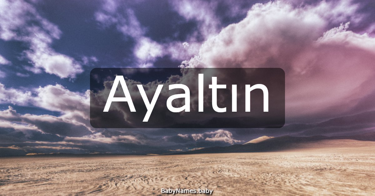 Ayaltın