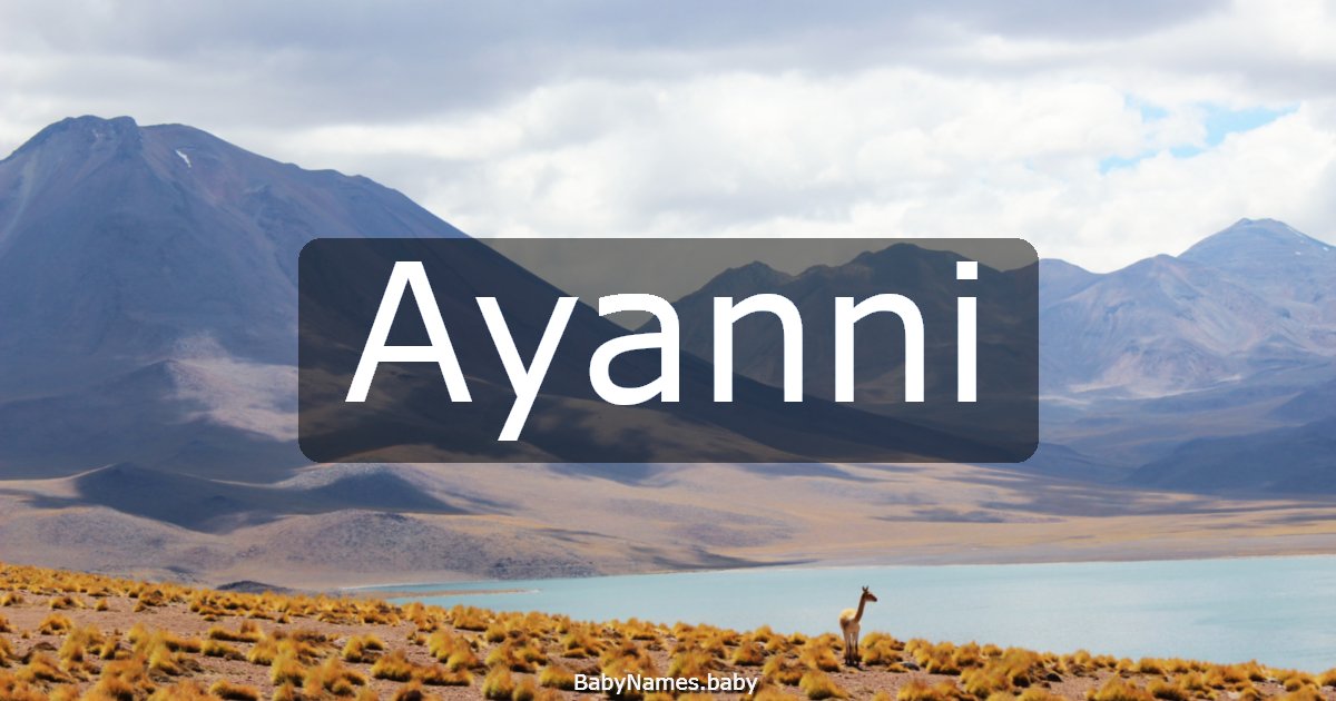 Ayanni