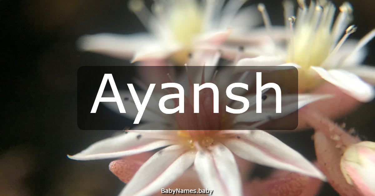 Ayansh