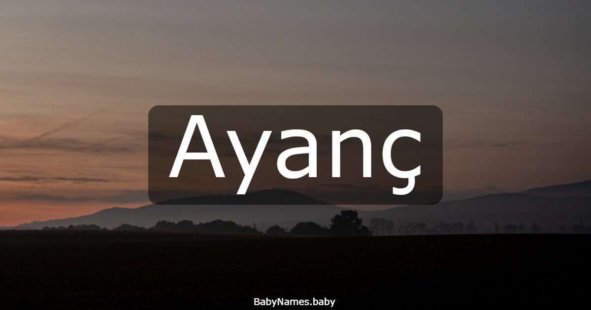 Ayanç