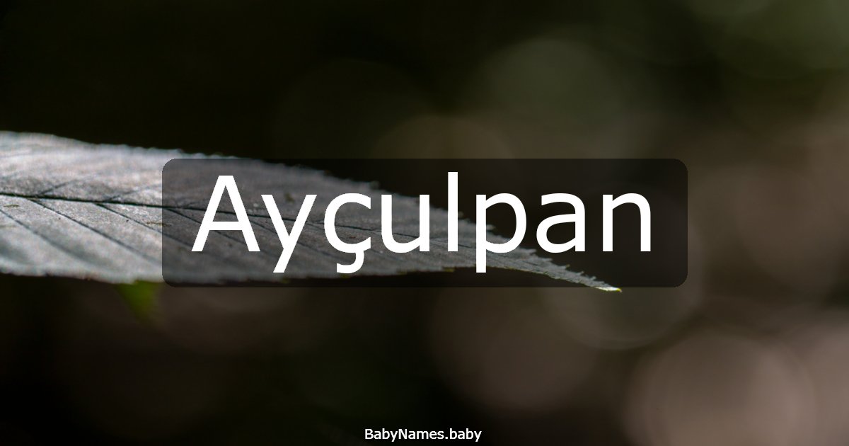Ayçulpan
