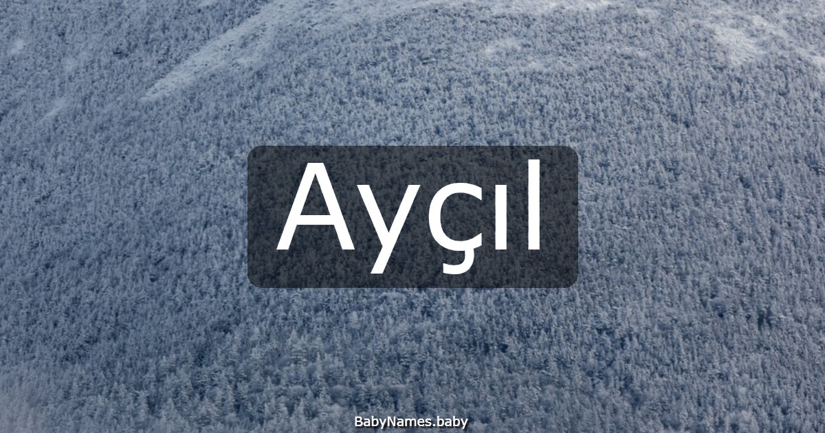 Ayçıl