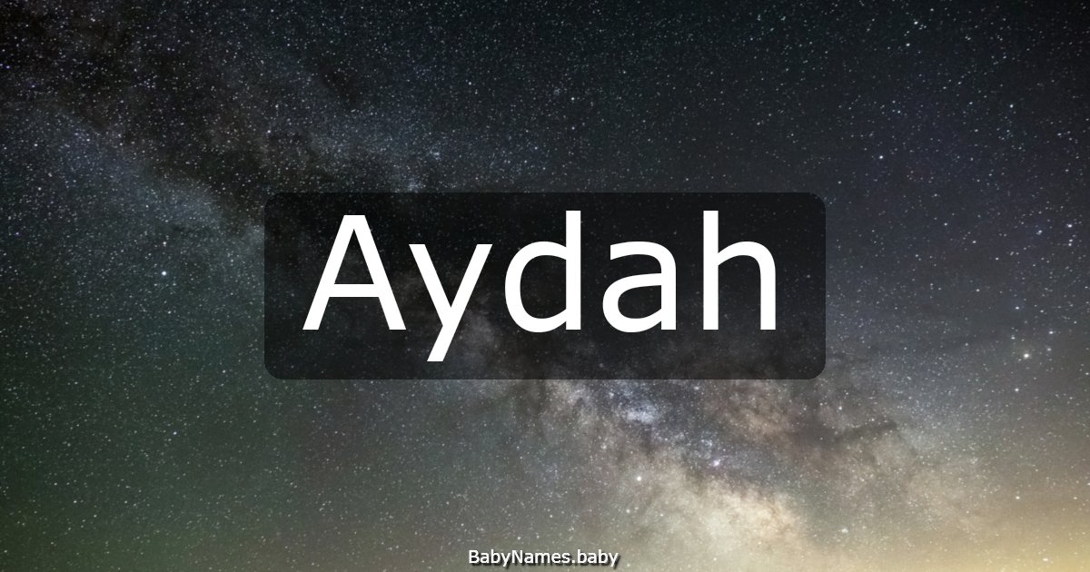 Aydah