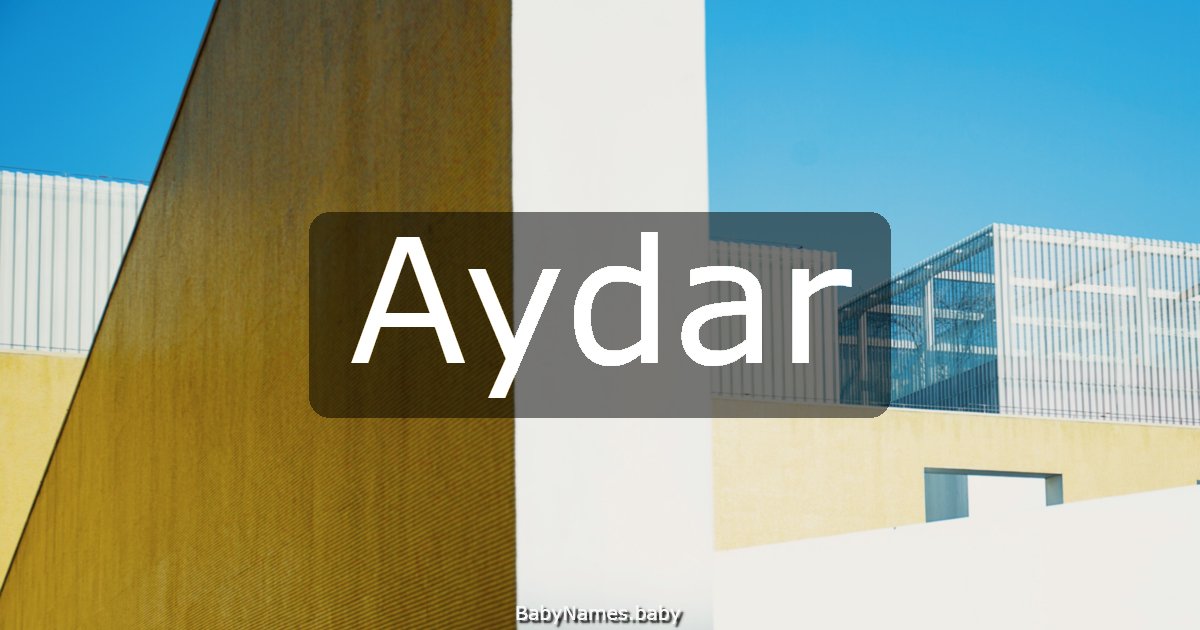 Aydar