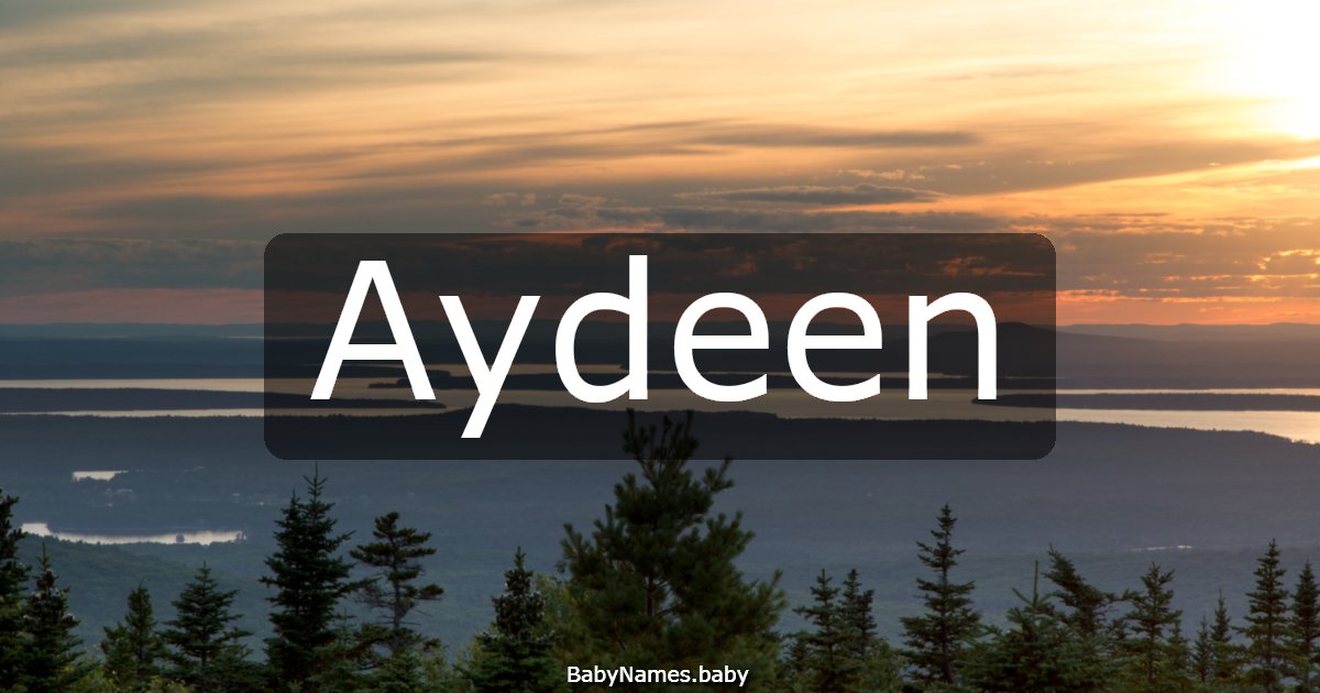 Aydeen