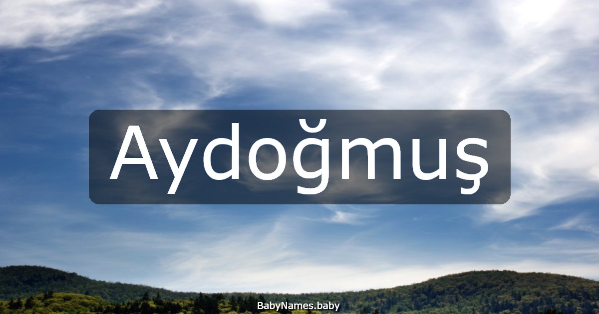 Aydoğmuş