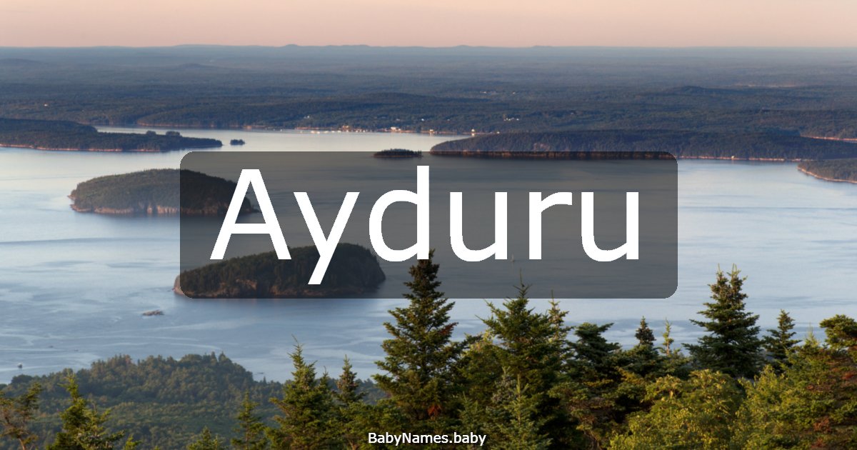 Ayduru