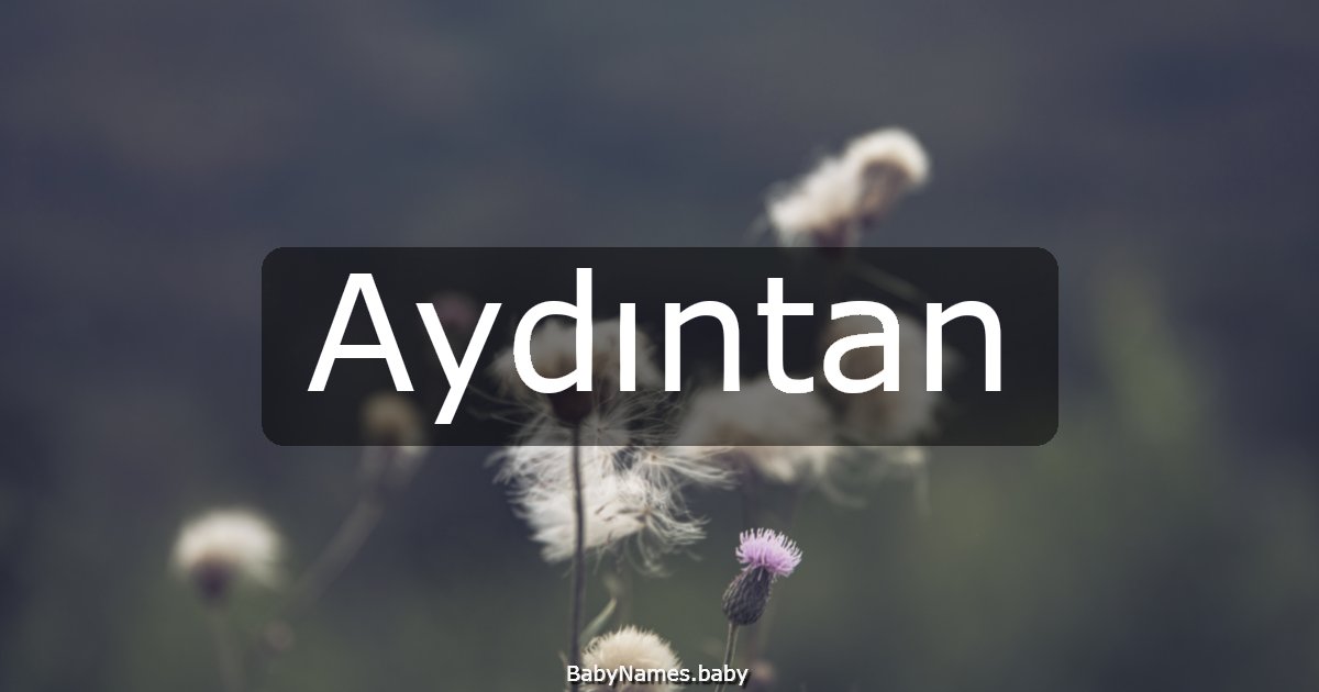 Aydıntan
