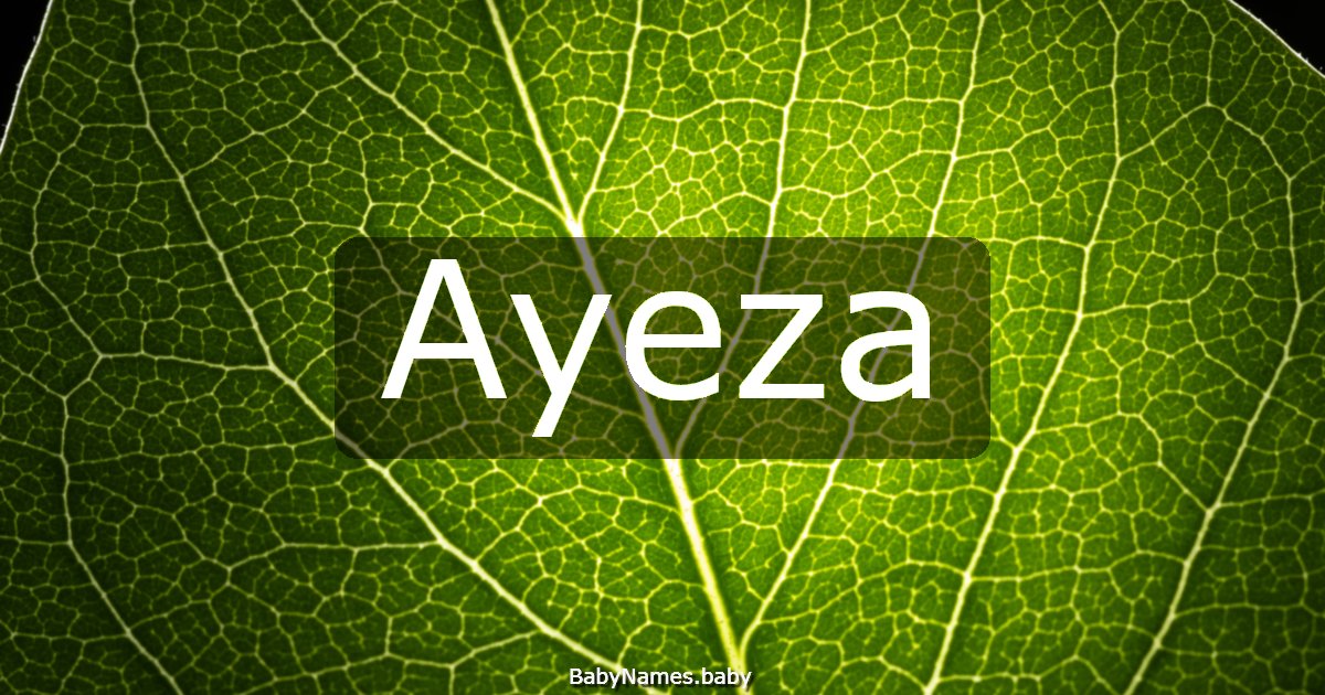 Ayeza
