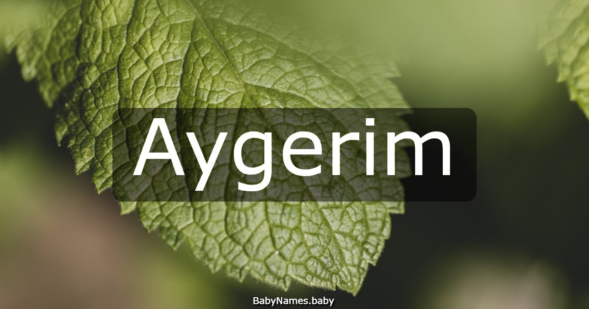 Aygerim