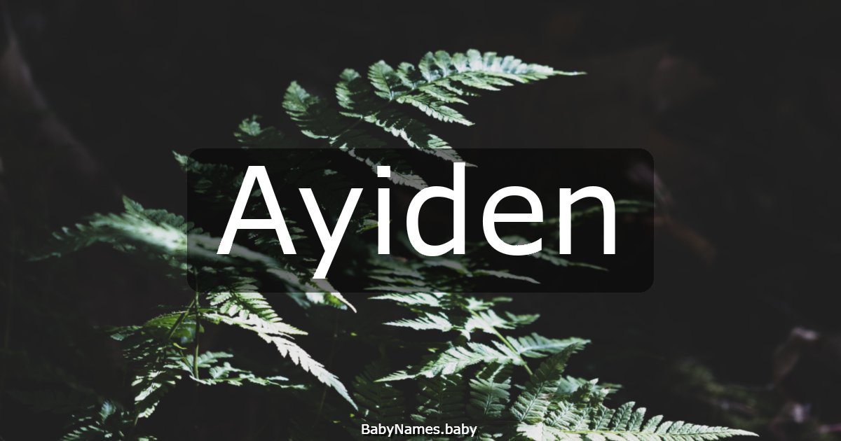 Ayiden