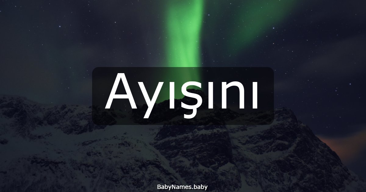 Ayışını