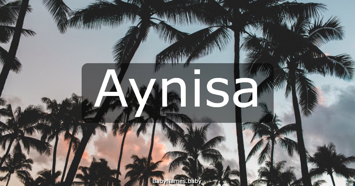 Aynisa