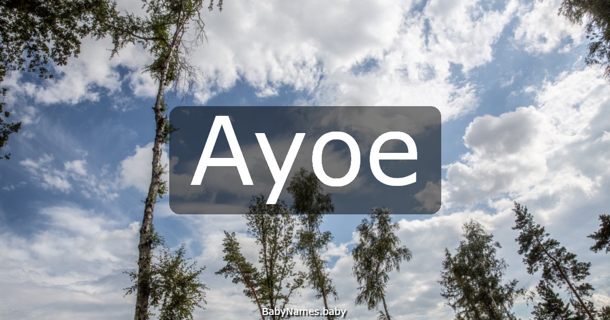 Ayoe