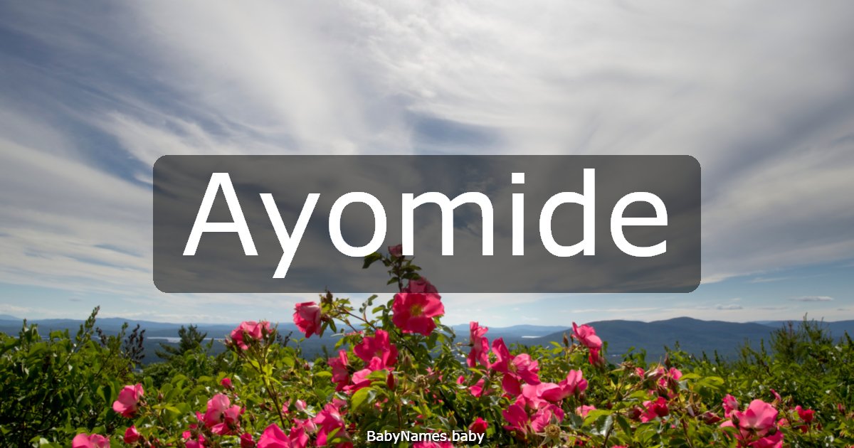 Ayomide
