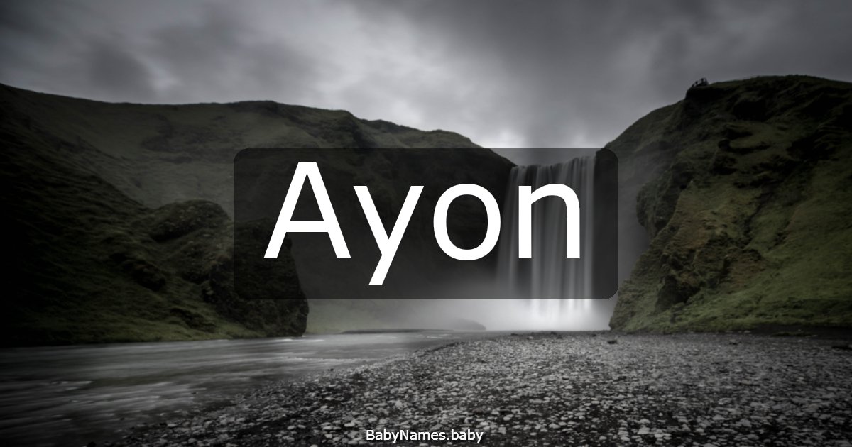 Ayon