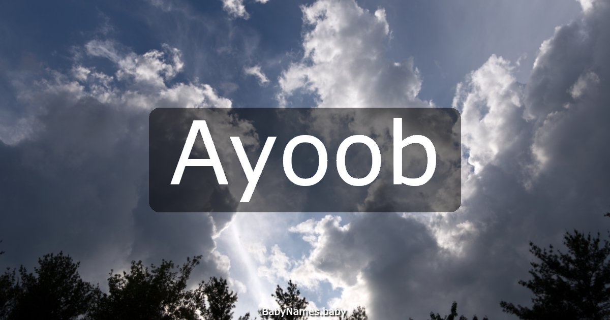 Ayoob