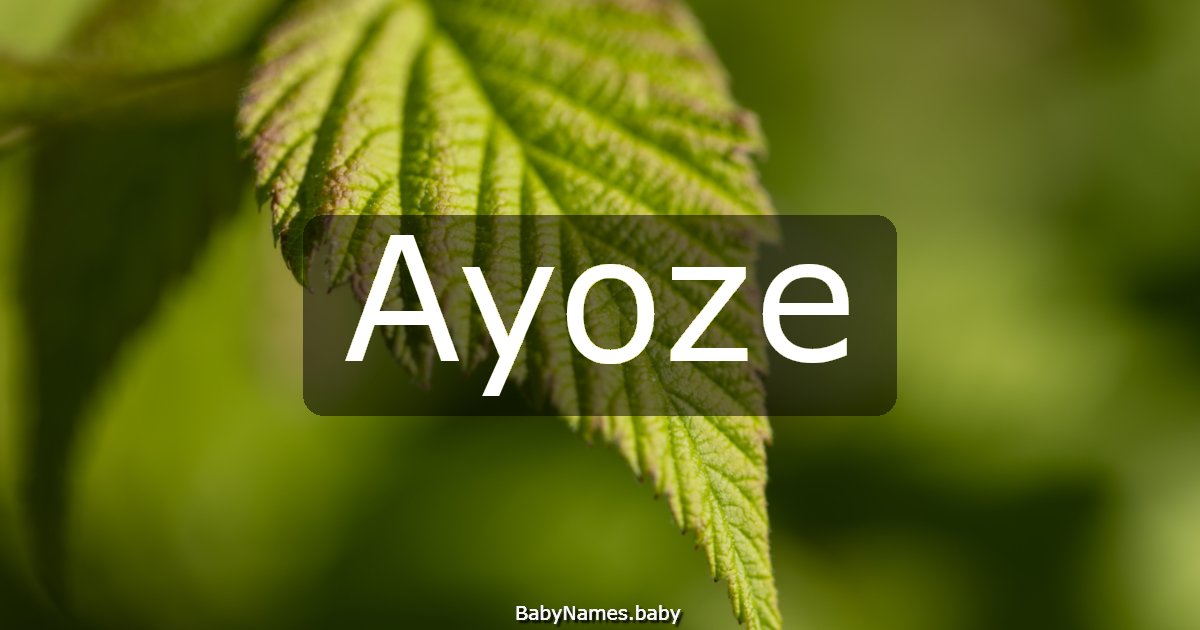 Ayoze