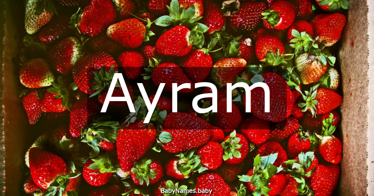Ayram