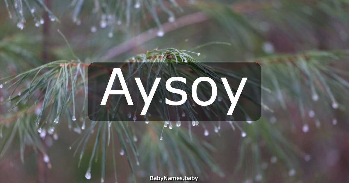 Aysoy