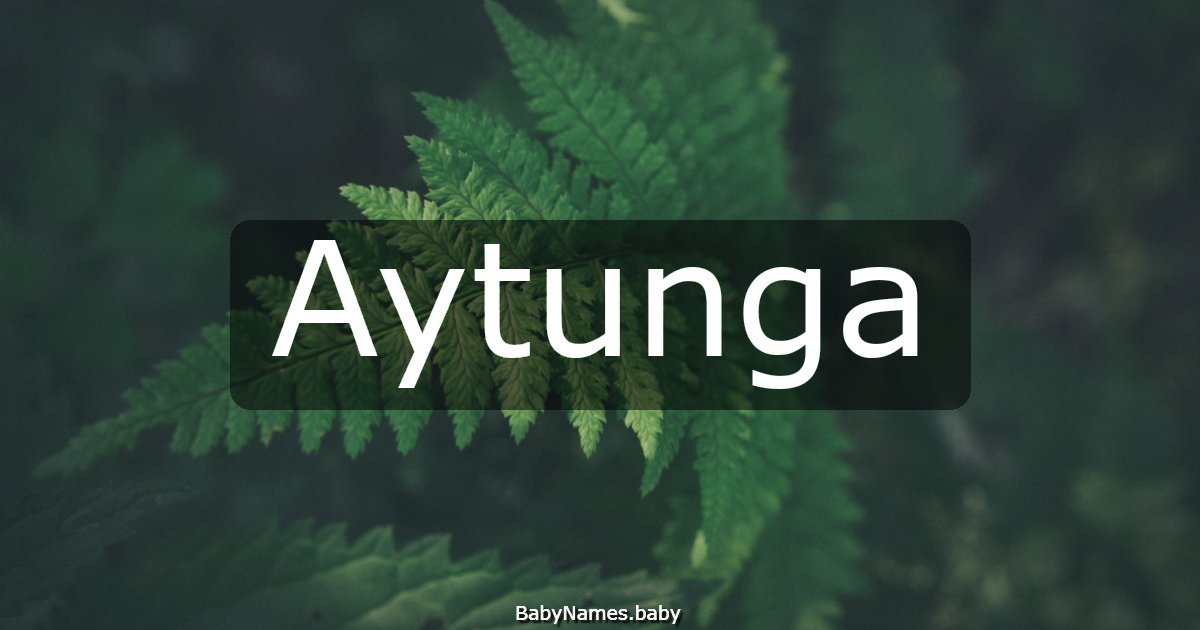 Aytunga