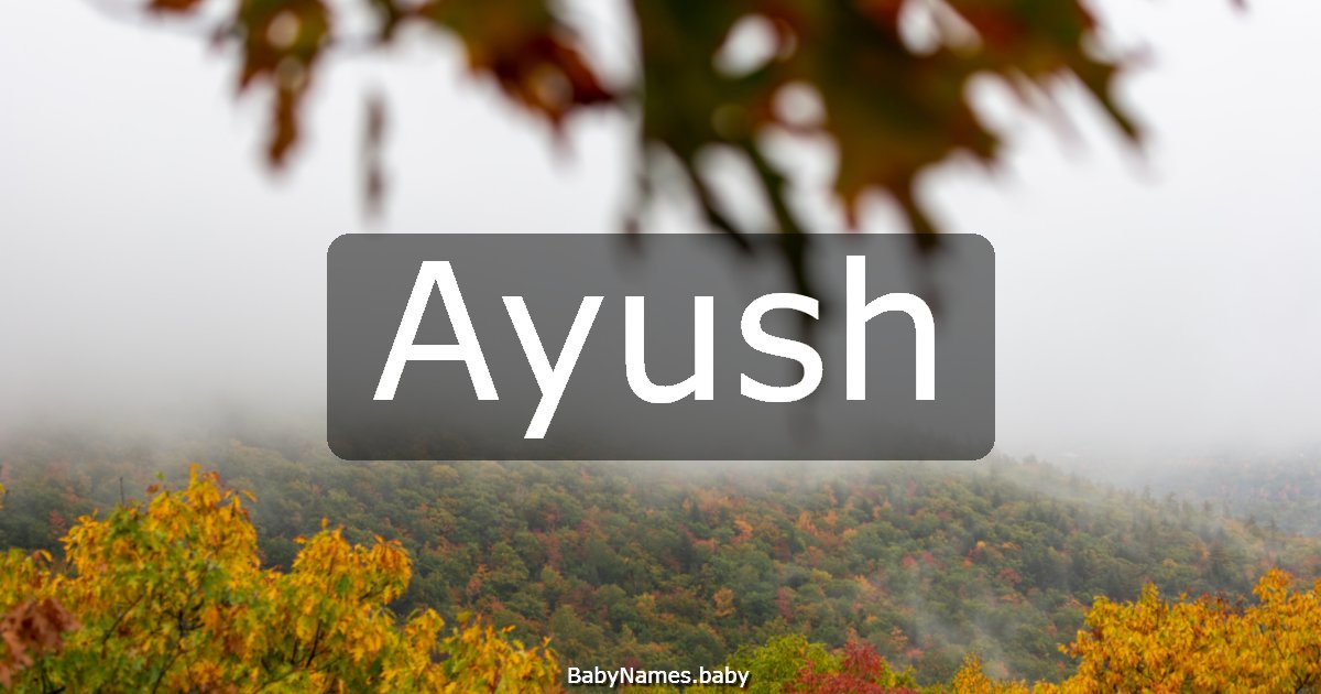 Ayush