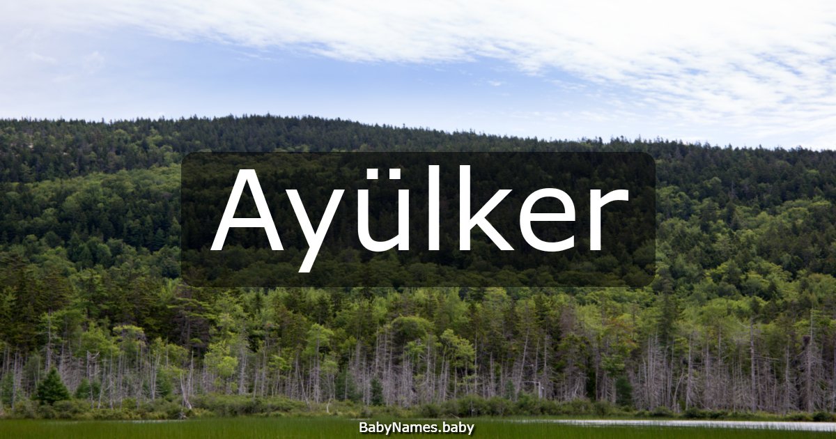 Ayülker