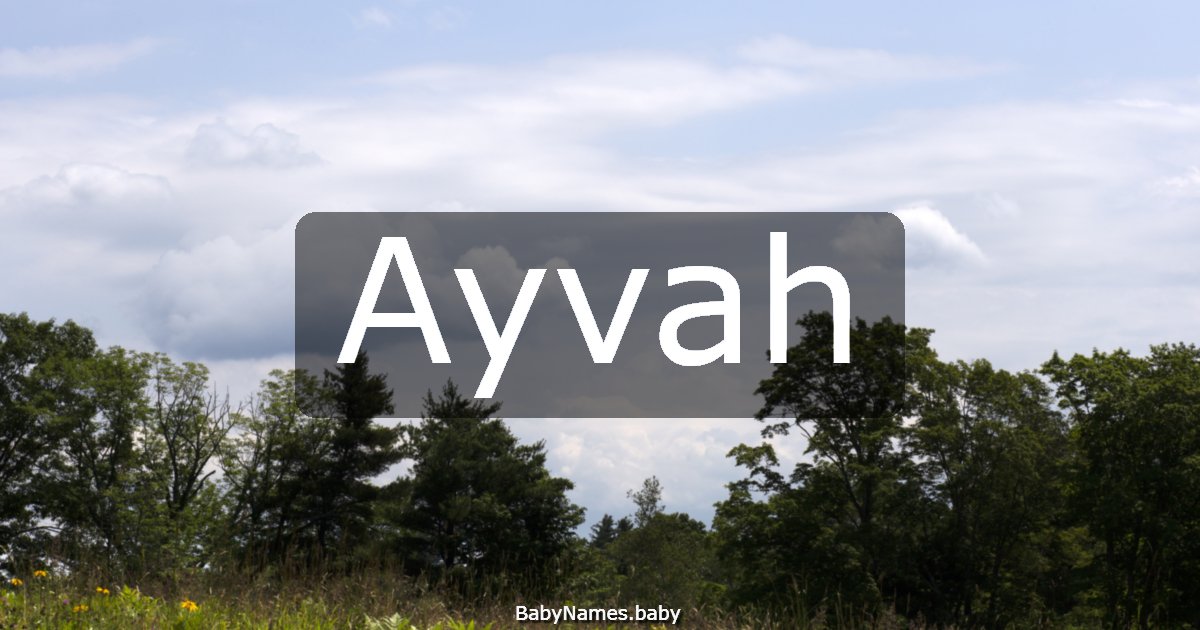 Ayvah