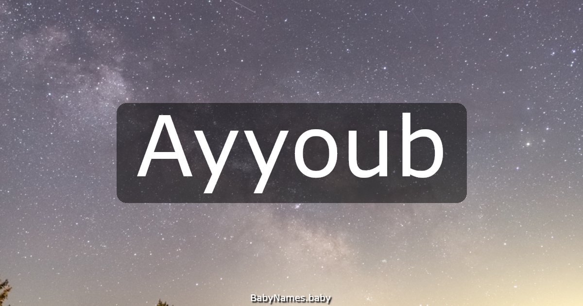 Ayyoub
