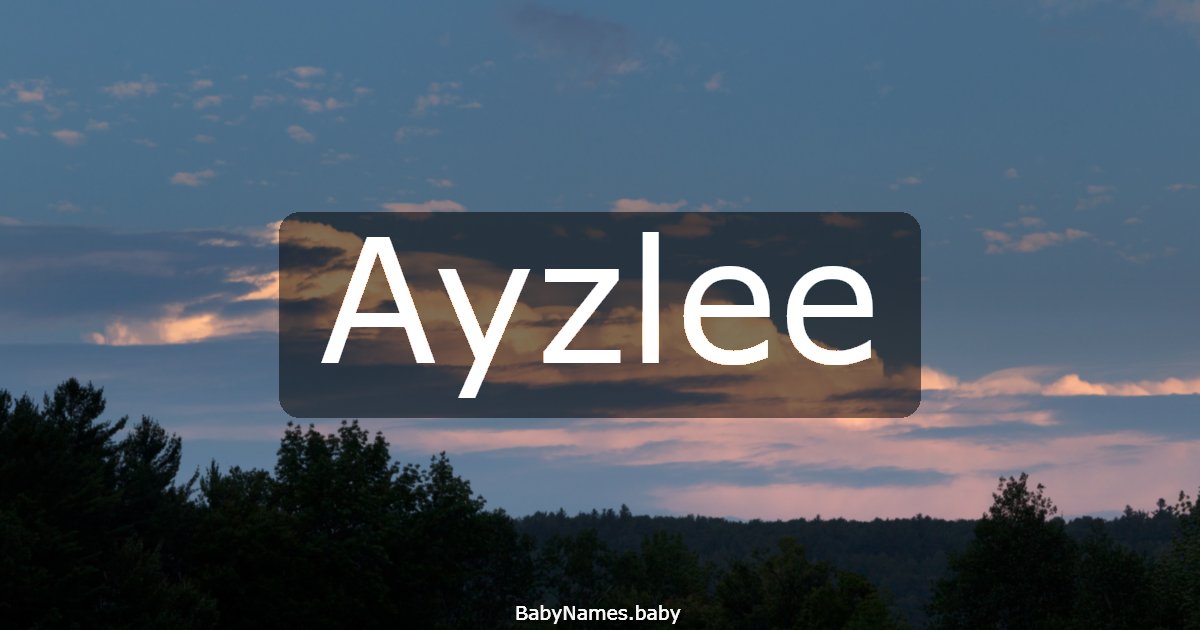 Ayzlee