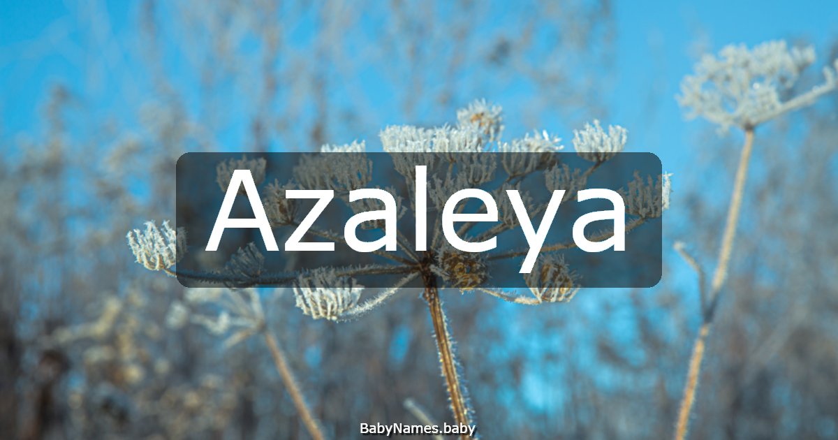 Azaleya