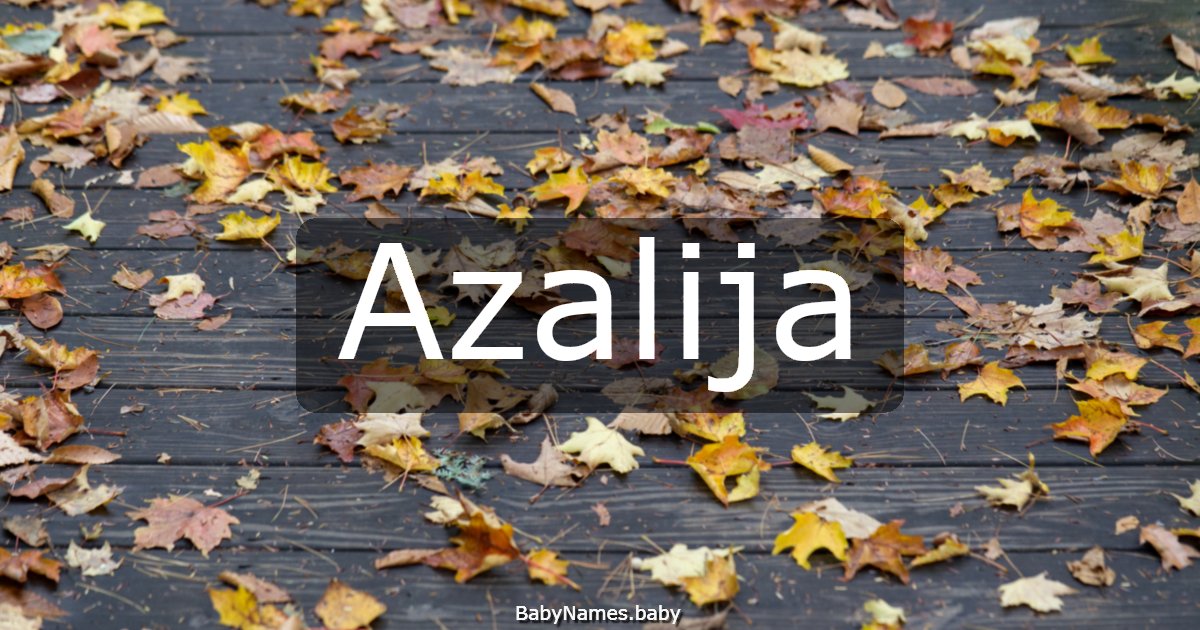 Azalija