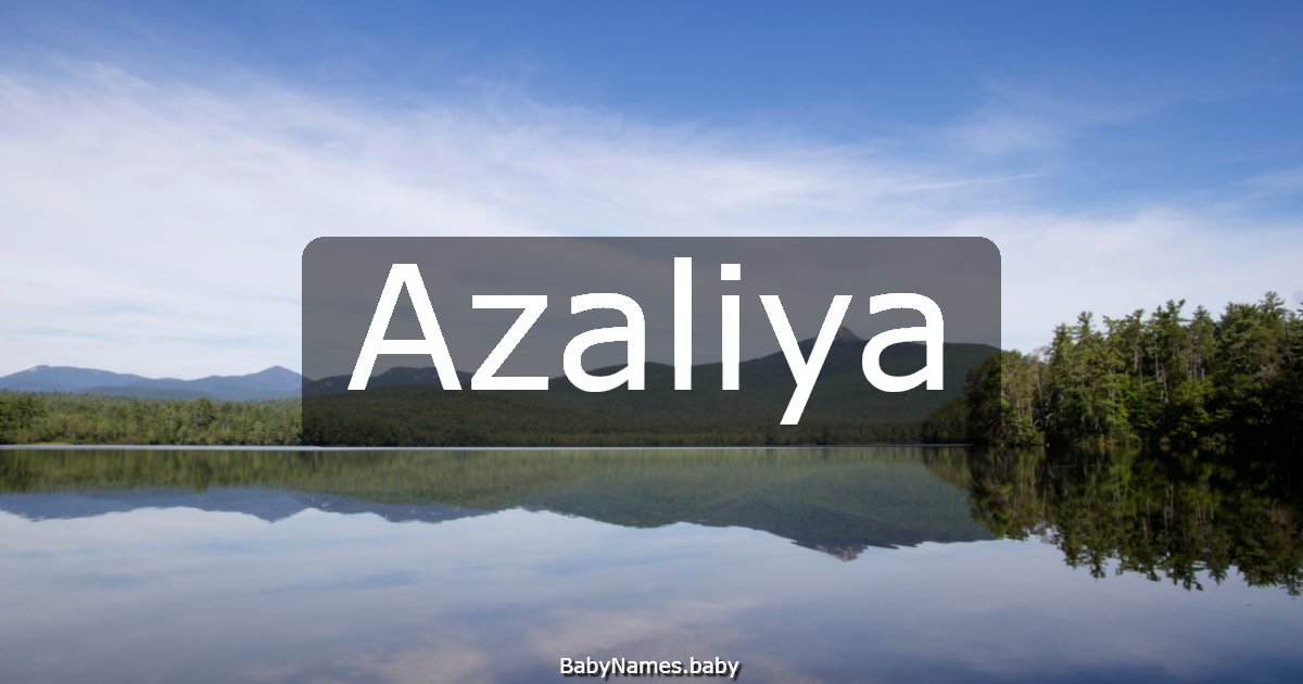 Azaliya