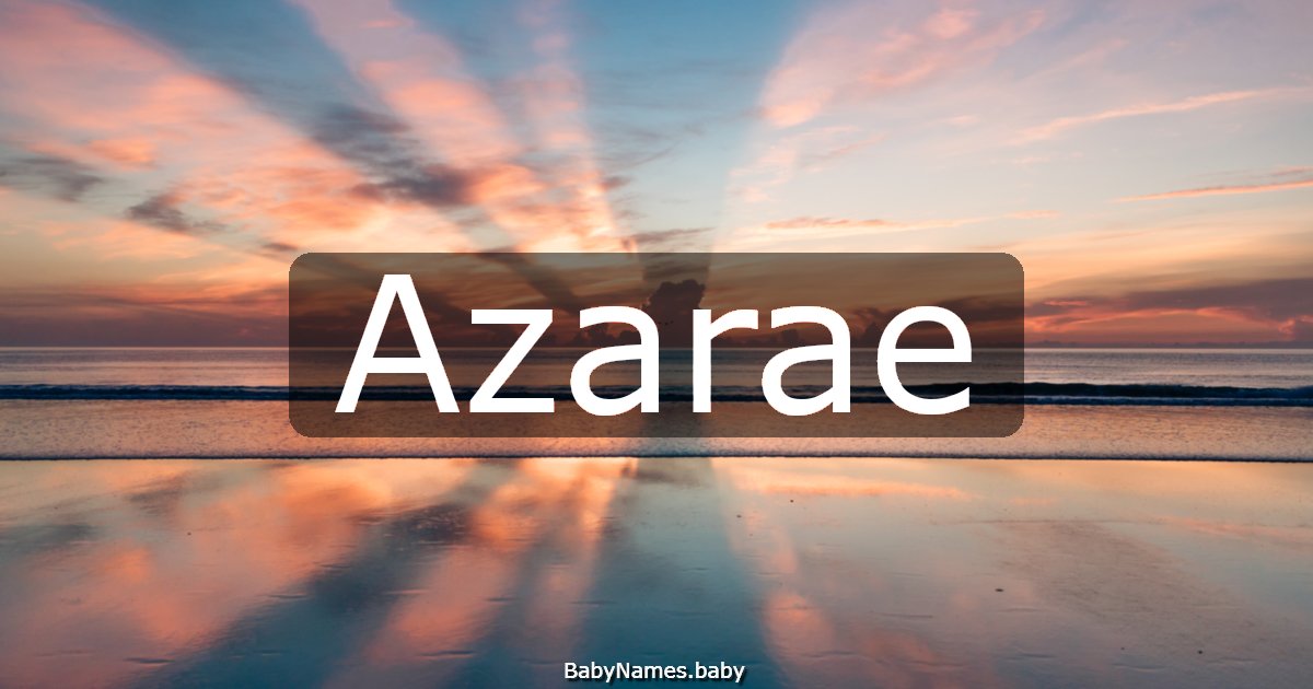 Azarae