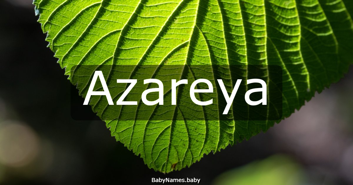 Azareya