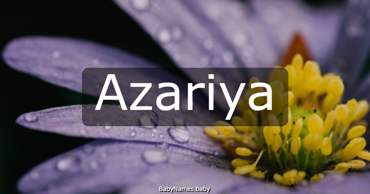 Azariya