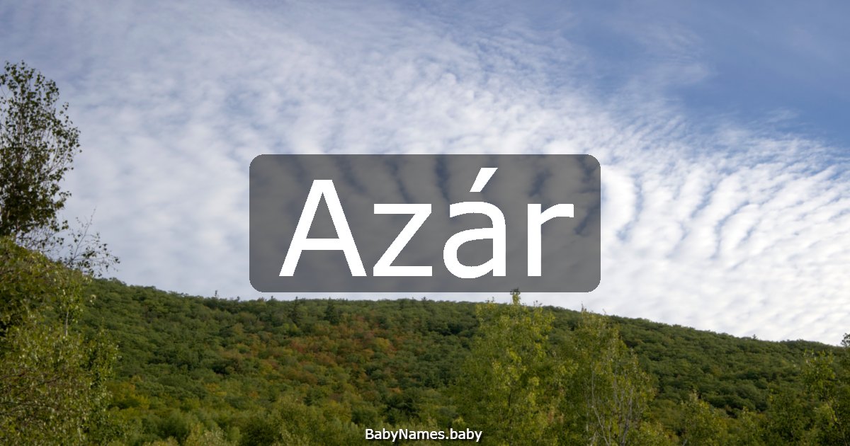 Azár