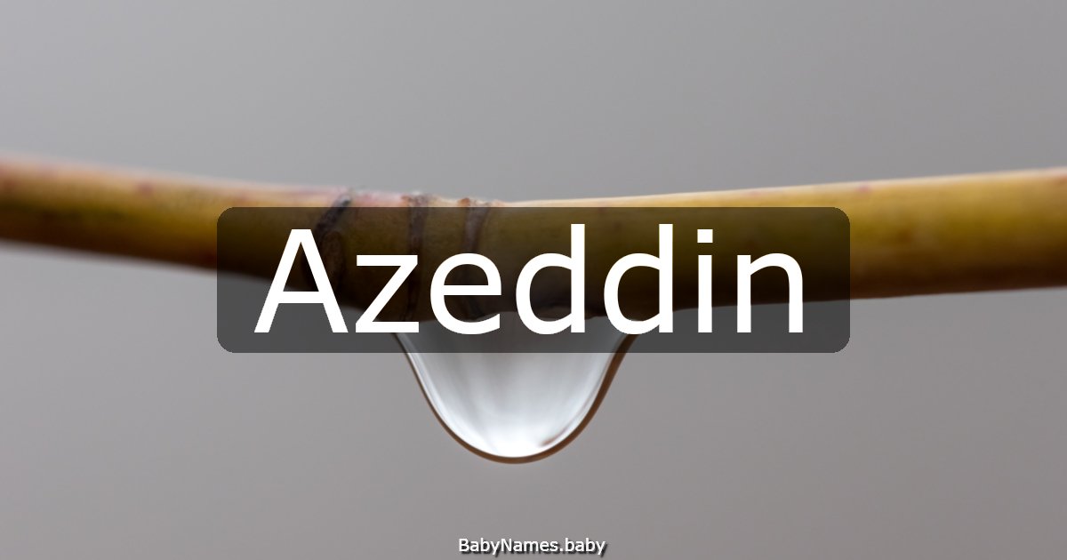 Azeddin