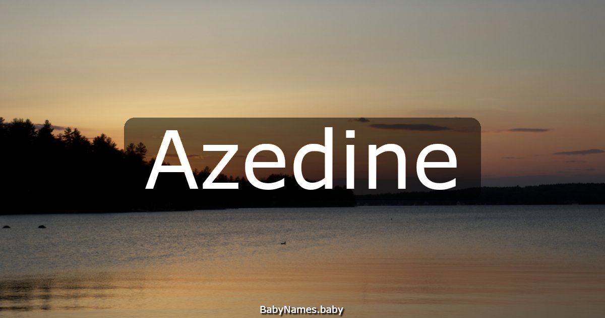 Azedine