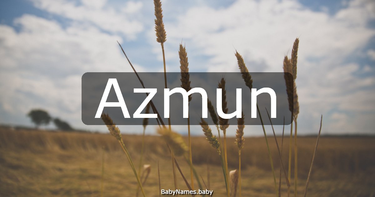 Azmun