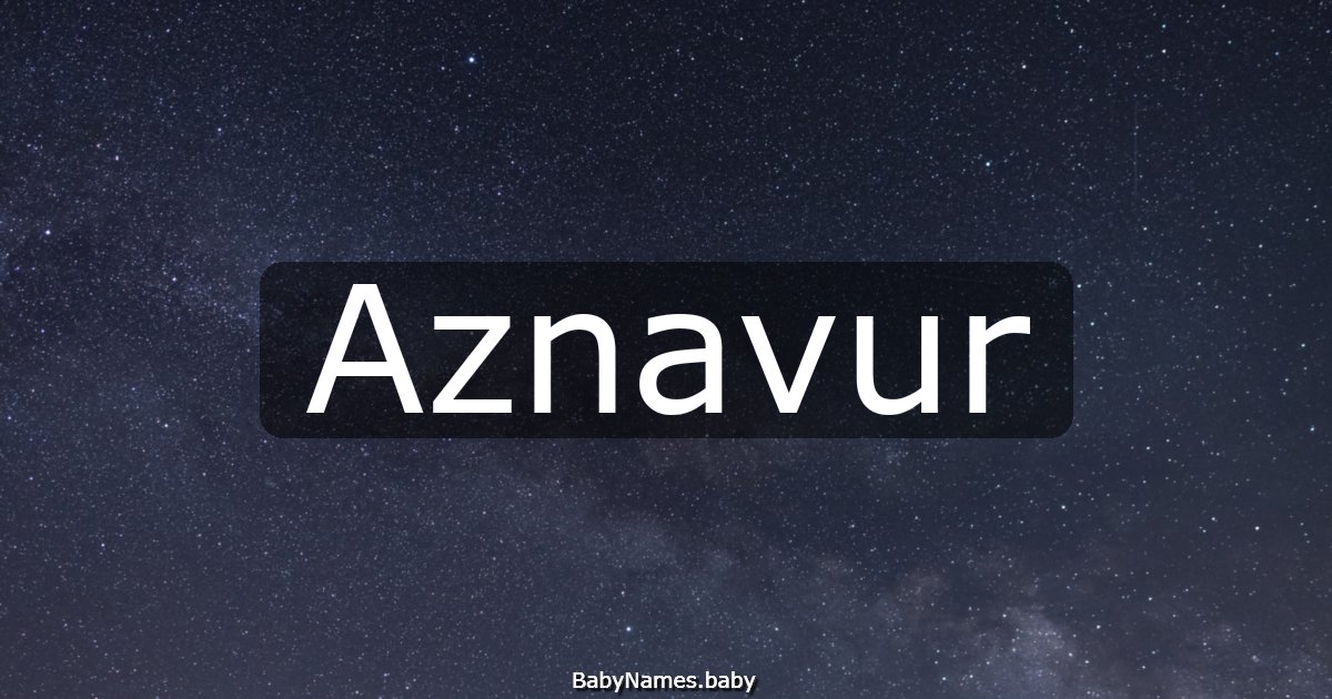 Aznavur