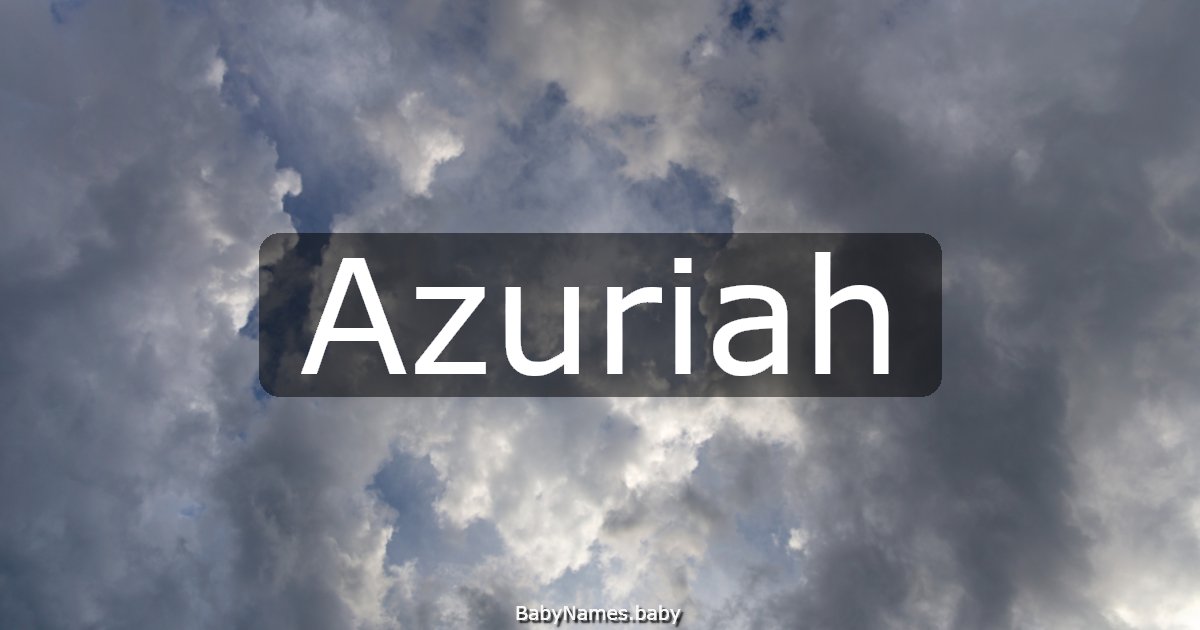 Azuriah