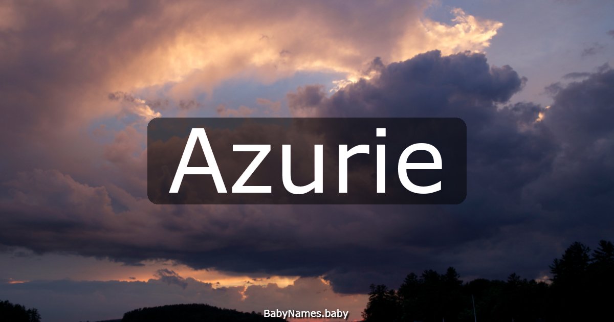 Azurie