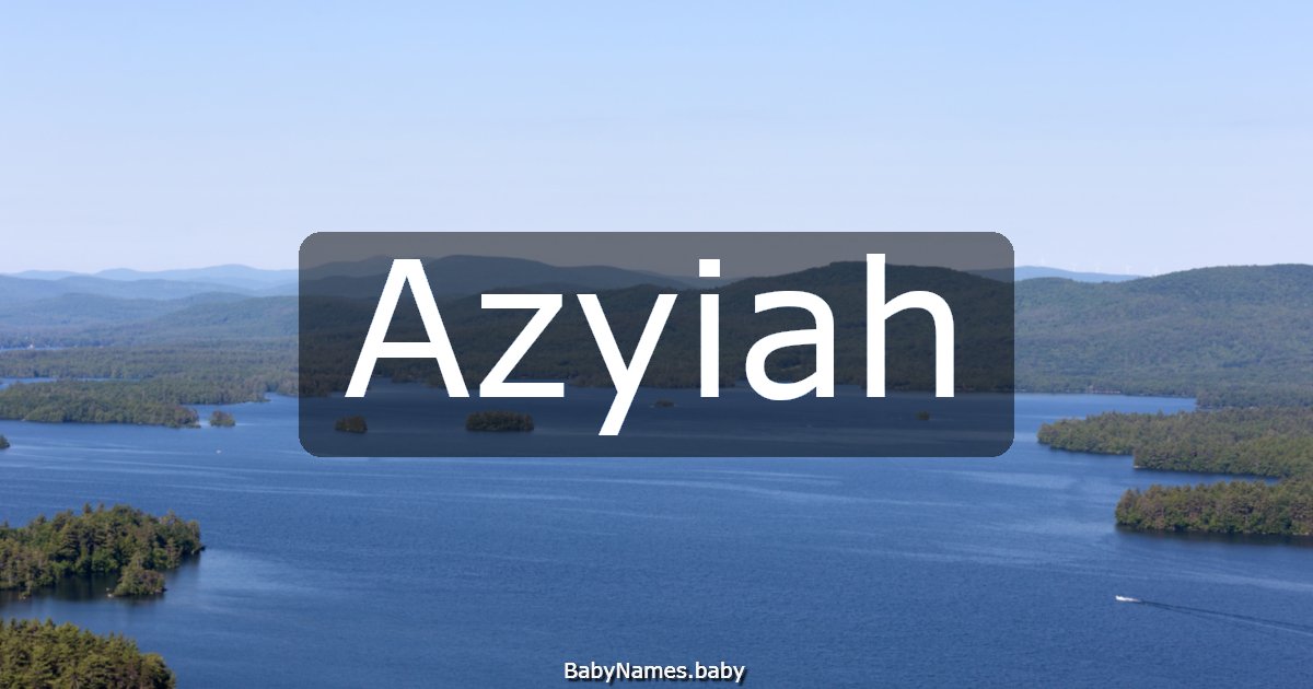 Azyiah