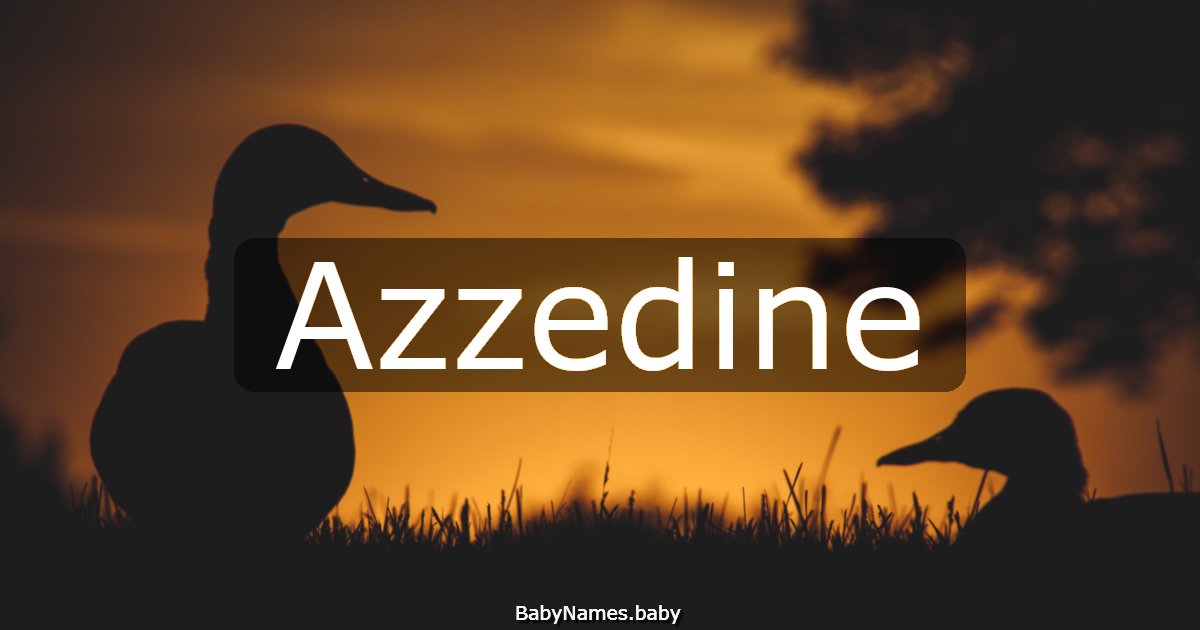 Azzedine